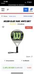 Wilson Blade Padel White/Grey