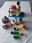 Rymdstation Fisher Price - bl.a. inkl. 5 fordon