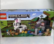 LEGO Minecraft - OÖPPNAD The Rabbit Ranch #21181 *RETIRED*