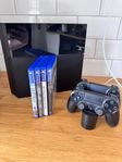 PlayStation 4 1tb + spel