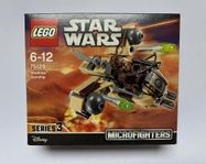 LEGO Star Wars OÖPPNAD Wookiee Gunship Microfighters #75129