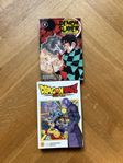 Manga - Dragon Ball och Demon Slayer