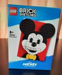 LEGO Brick Sketches OÖPPNAD Mickey Mouse #40456