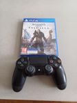 Assassins creed Valhalla+Watchdogs + PS4 kontroll 