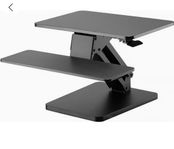 Prokord Sit-stand Desk Converter Deluxe Black