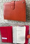 OMEGA Filofax, planner, kalender, skinn, original