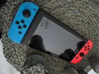 nintendo switch samt tillbehör