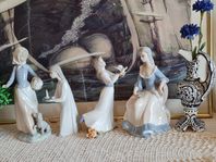 VTG FIGURIN PORSLINS LLADRO TENGRA ZAPHIR HAND MADE SPANIEN