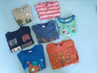 7 (ekologiska) tshirts stl 98 Lindex | Baby GAP | Po.P