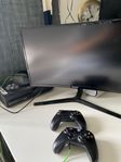 Xbox One + Samsung monitor