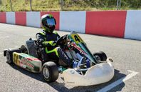 GoKart Tonykart komplett med Rotax Max 125 motor