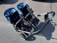 Bugaboo donkey, 2 sittdelar+1 liggdel+ tillbehör