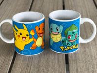 Pokémon muggar Pikachu charmander bulbasaur 1 gen Nintendo