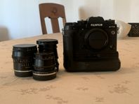 Fujifilm xt2 med lins set