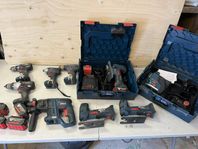 Bosch, Hilti. Tigersåg, Sticksåg, Slagborr, Dammsugare