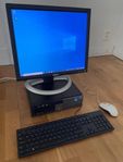 Dell (Intel i3/8GB RAM/250GB) + skärm tangentbord mus