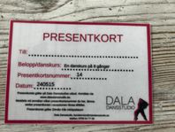 Dala Dansstudion presentkort 