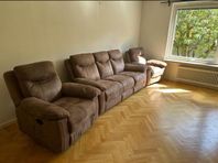 Soffa 1+1+3 Recliner