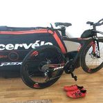 .Cervelo P5x Ironman/Triathlon cykel.