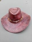 TEXAS  LÄDER  COWBOYHATT  