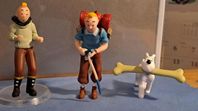 NYA 3 Tintin och Milou figurer