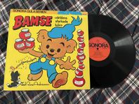 LP-skiva vinylskiva barnbok bamse dunderhonung 