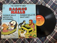 lpskiva vinylskiva barnbok Rasmus nalle retro vintage