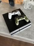 PS4 med 2 kontroller