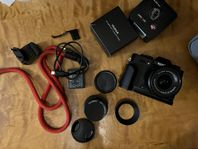 Fuji X-T30 paket med två objektiv och tillbehör