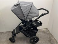 Barnvagn, Britax Smile 2 -Liggdel, Sittdel, Babyskydd Isofix