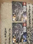 Lego star wars Millenium Falcon instruktions bok