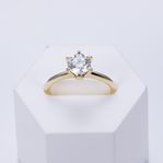 1.07ct D VS1 Diamantring | nypris 44500 kr