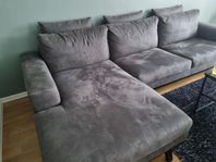 Soffa 2,5 sits med divan