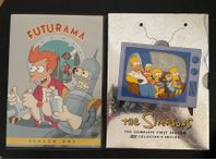 Futurama Säsong 1 & Simpsons Säsong 1 DVD