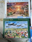 puzzle 2000 och 1000bitar