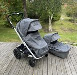 Allt-i-ett Britax Go Next Ligg och Sitt + Britax Babyskydd