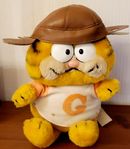 Retro Garfield Mjukisdjur "Baseball"År 1978-1981,Höjd 25cm