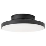 IKEA Kabomba LED plafond, matt yta/svart, 36 cm