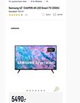 Samsung 43" TV TU43CU6905 LED 4k 2024 ny