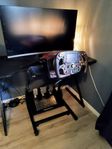 Thrustmaster sf1000 ratt med pedaler, rattbas och stativ