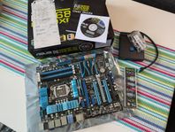 Dator i delar, Corsair Dominator, Core i7, GPU, vattenkylare