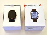 Huawei Watch Fit 3 (nyskick) + extra tillbehör