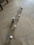 Lampa silver inkl 4x Philips smart halogen spottar