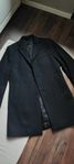 J.Lindeberg Wolger Compact Melton Coat (svart)