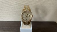 Rolex Day-Date President 36 i Guld med Diamanter 