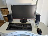 Gaming/office-dator med Ryzen 3 2200G + 250GB SSD