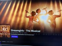 Dreamgirls - The  Musical 3 biljetter 14 sept 15:00