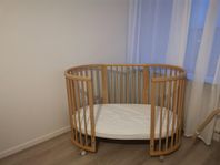 som NY Stokke sleepi säng v2 + tillbehör 