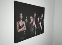 Rammstein Canvastavla 100x70 cm - Perfekt för Höstmörkret