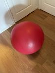 pilatesboll röd 65cm